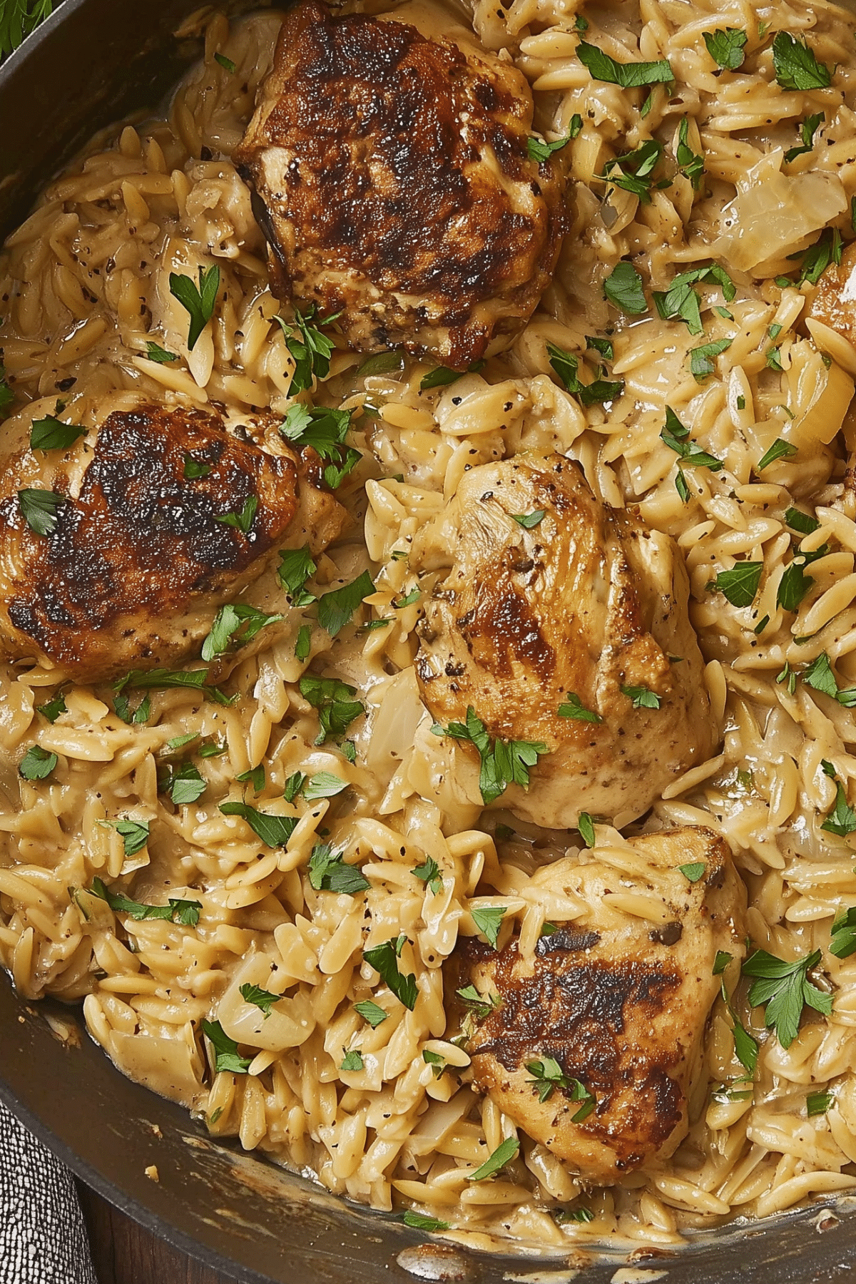 Orzo Era Favorite: One-Skillet Chicken Orzo for Elegant Simplicity